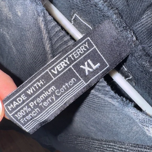 Alphalete Men’s Heavyweight Washed Terry Hoodie French Terry | XL - Picture 3 of 4